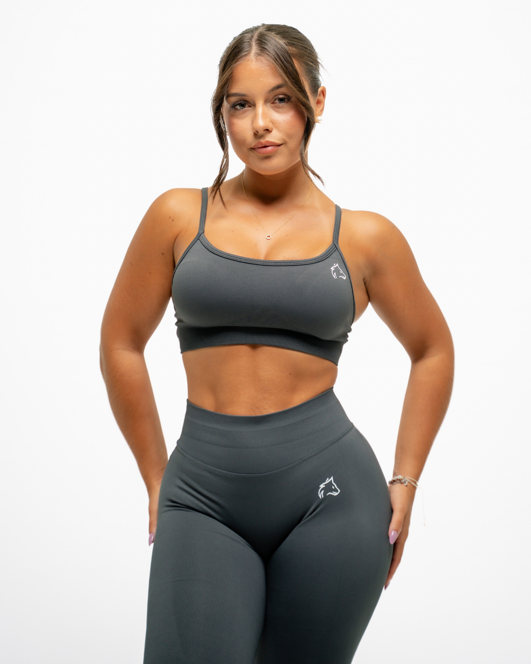 Prime Cross Bra em Alpha Grey